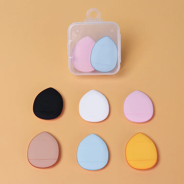 New Thick Leather Marshmallow Cosmetic Puff Makeup Sponge Finger Air Cushion Thumb Powder Puffs For Concealer Make up Puffs
