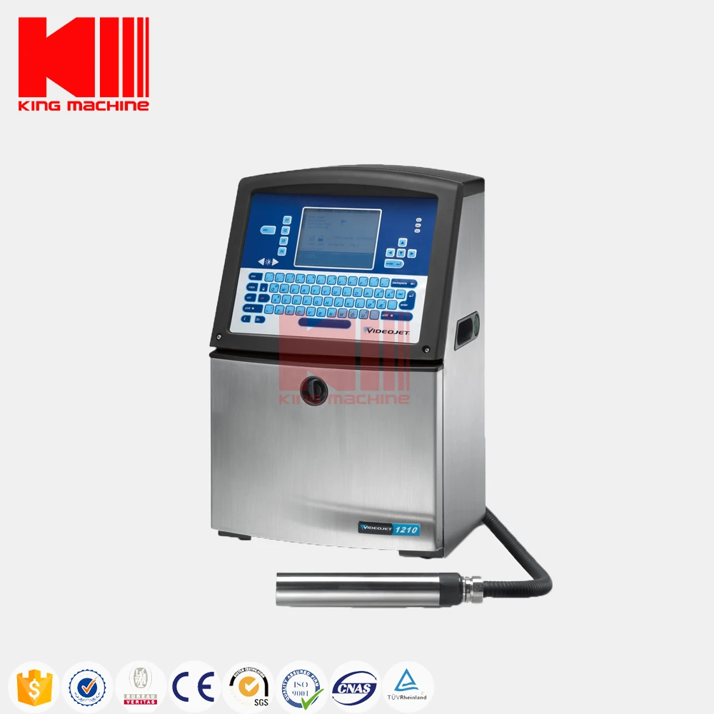 Date Coding Continuous Inkjet Printing Printer Machine
