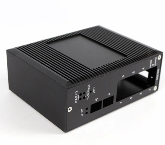 custom sheet metal parts Aluminum powder coating computer case shell fabrication