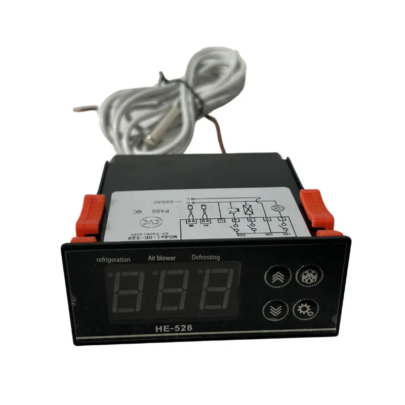 Longhey Refrigerator Thermostat Regulator for Water Chiller Temperature Controller With Plastic And Metal Electric Power Source