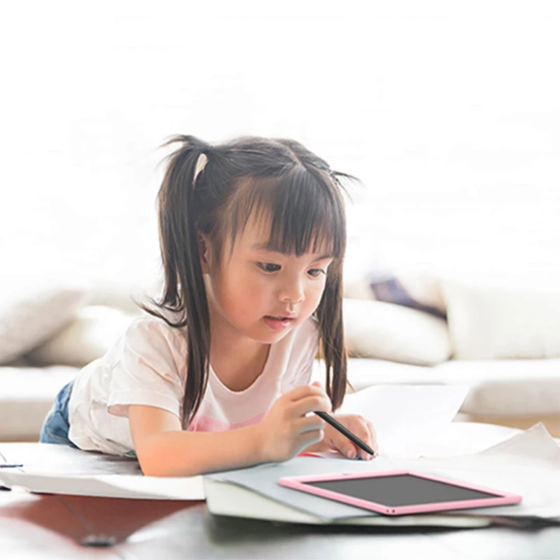 Wicue Turkey RTS 10 renk pembe kabuk LCD yazma tablet tabletler ve sunum ekipmanlar grafik tablet  oyuncaklar lcd yazma tableti