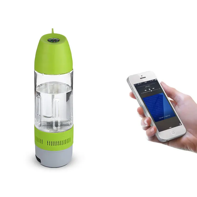 Factory price outdoor camping bicycle custom portable sport speaker wireless water bottle