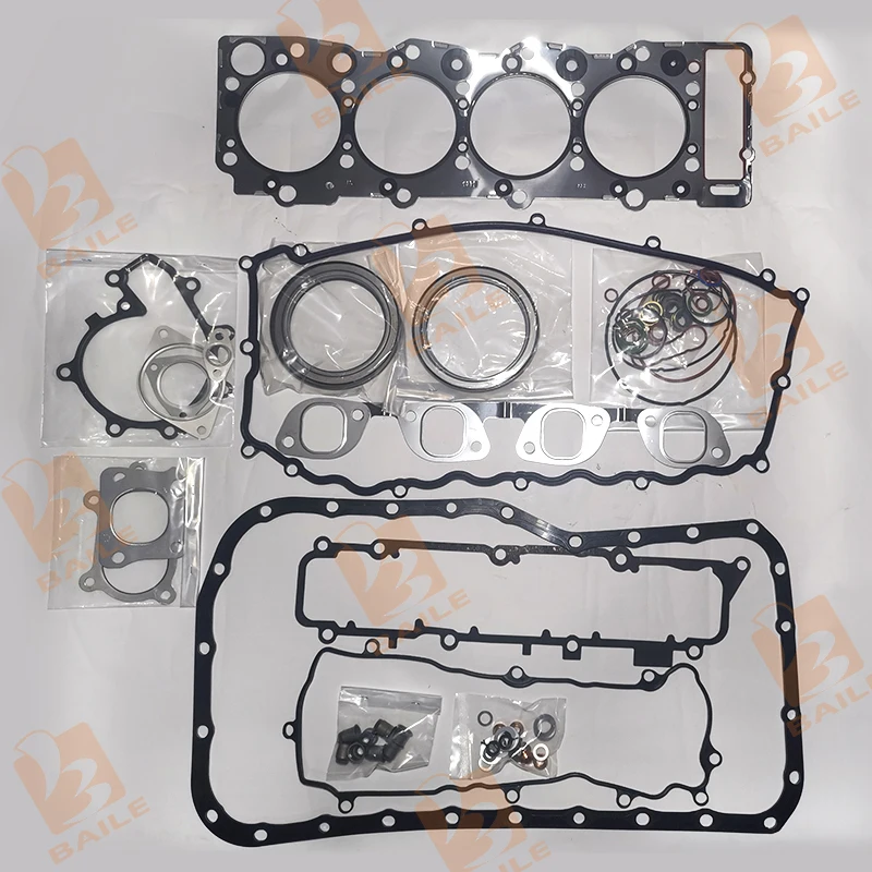 Engine Spare Parts 4HE1 Full Gasket Set Kit For Isuzu Diesel Engine With High Quality 5-87818079-2 For Wholesale