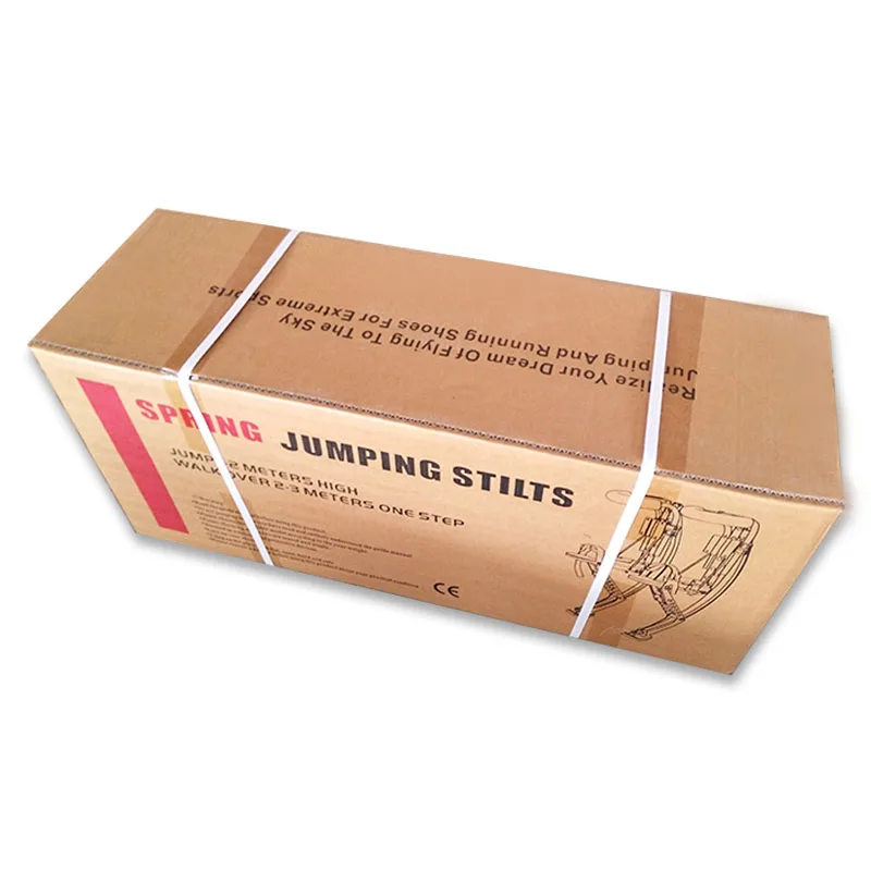 Outdoor fitness extreme running jump shoes adult entertainment space high jumping shoes