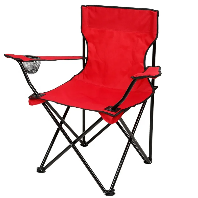 Low MOQ Outdoor Lightweight Foldable Beach Camping Chair Folding Picnic Fish Chair High Quality Folding Camping Chair