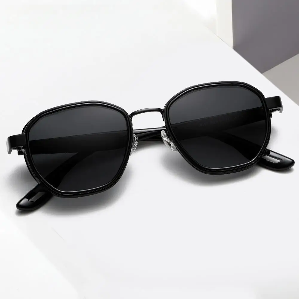 New fashionable sunglasses for women with a high-end polygonal feel, personalized polarized sunglasses with UV protection