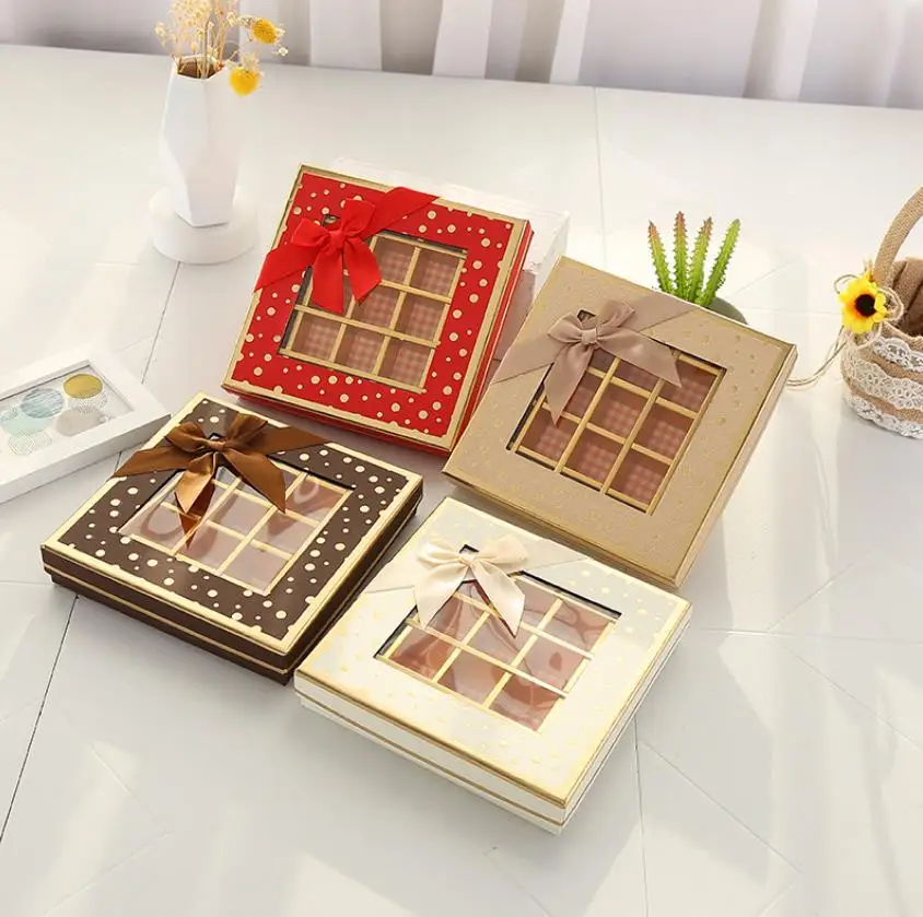 Custom Luxury Retail Packaging Praline 25 Chocolate Gift Box/Chocolate Packaging Boxes
