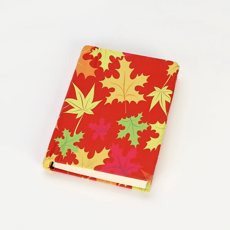 Hot Sale Soft Cover Book Printing Fabric Book Cover Custom Book Cover Stretchable