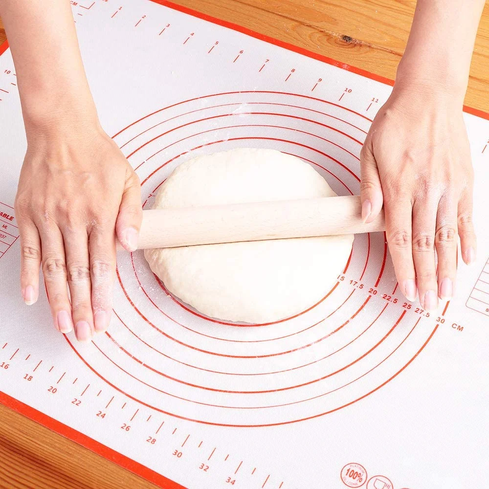 Measurement Silicone Mat Reusable Dough Rolling Pad Baking Sheet Non-Slip Silicone Pastry Mat non stick silicone baking mat