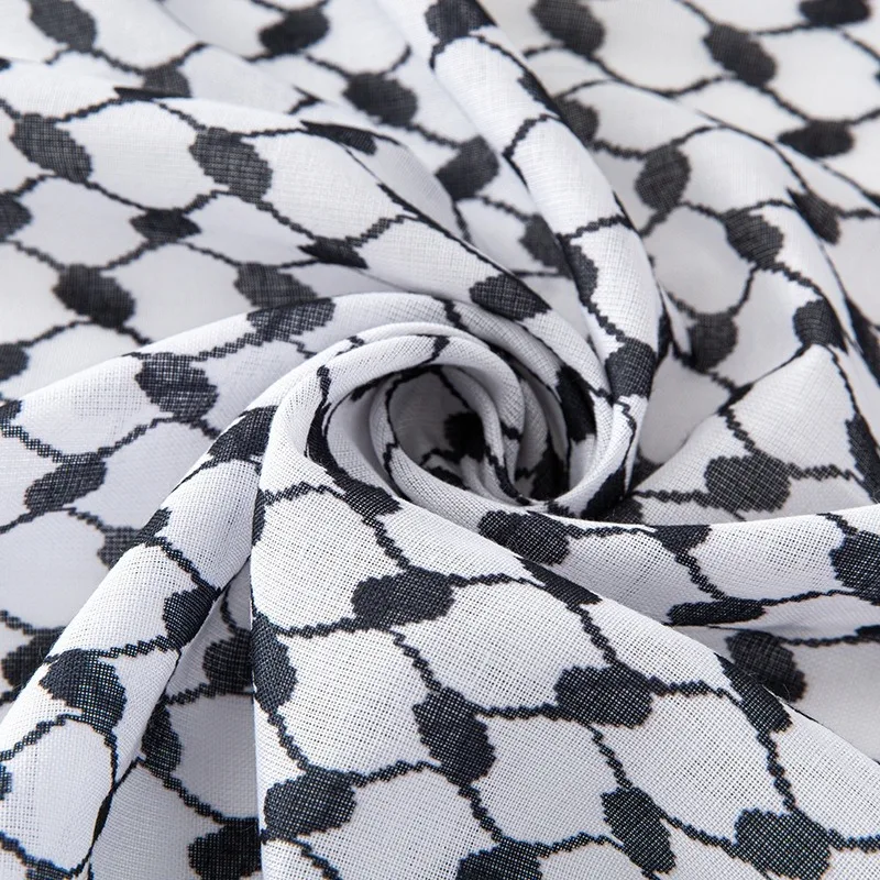 New Arab headscarf jacquard UAE Dubai scarf Middle East Saudi cross-border wholesale four fringe square