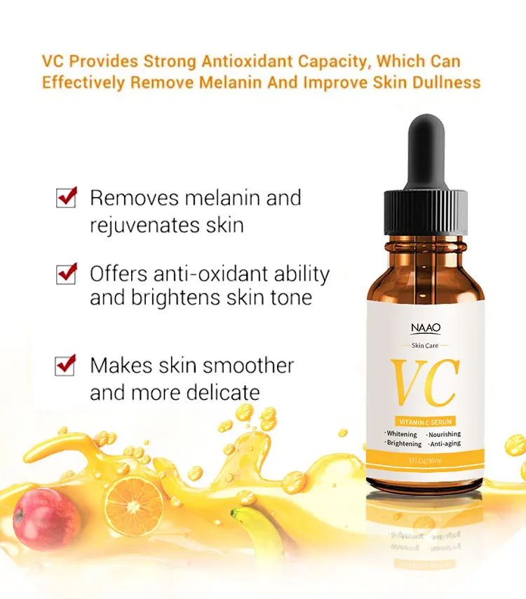 New products 2021 Wholesale brightening anti-aging skin care vitamin c serum