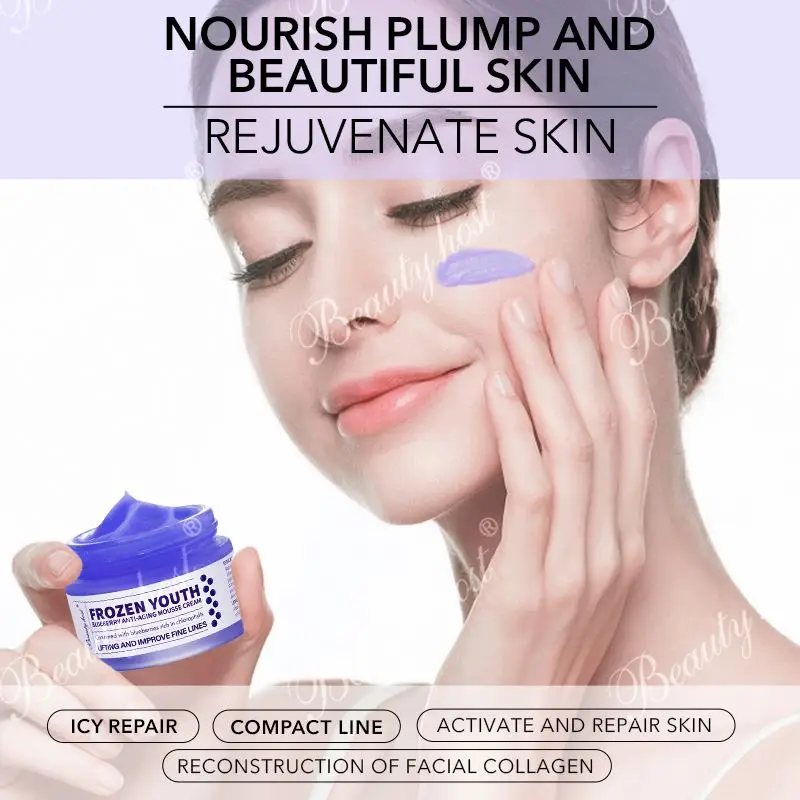 Skin Fruit Blueberry Mango Peach Kiwi & Perilla Best Whitening Face Cream in Malaysia Anti Aging Retinol Facial Cream Ki