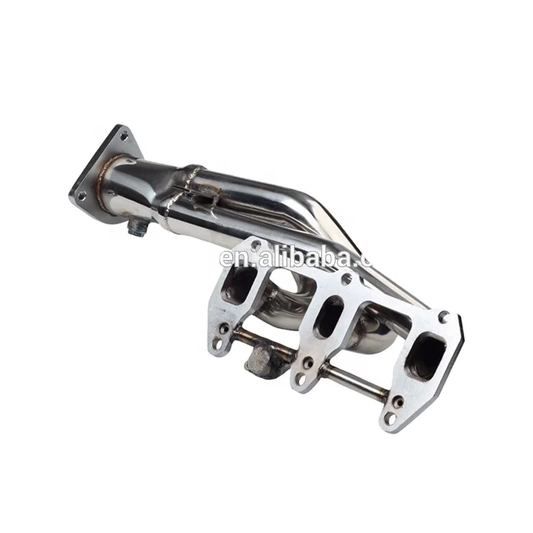 Racing stainless steel exhaust headerFor  RX8 RX-8 03-10 (Fits Models with Renesis 13B-MSP 1.3L Engines Only)