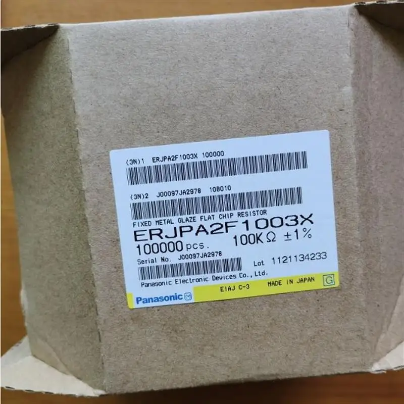 ERJ-1GNF3302C SMD резистор 0201 33K 1% 1/20W толстая пленка 50mW 1000 pcs/Bag