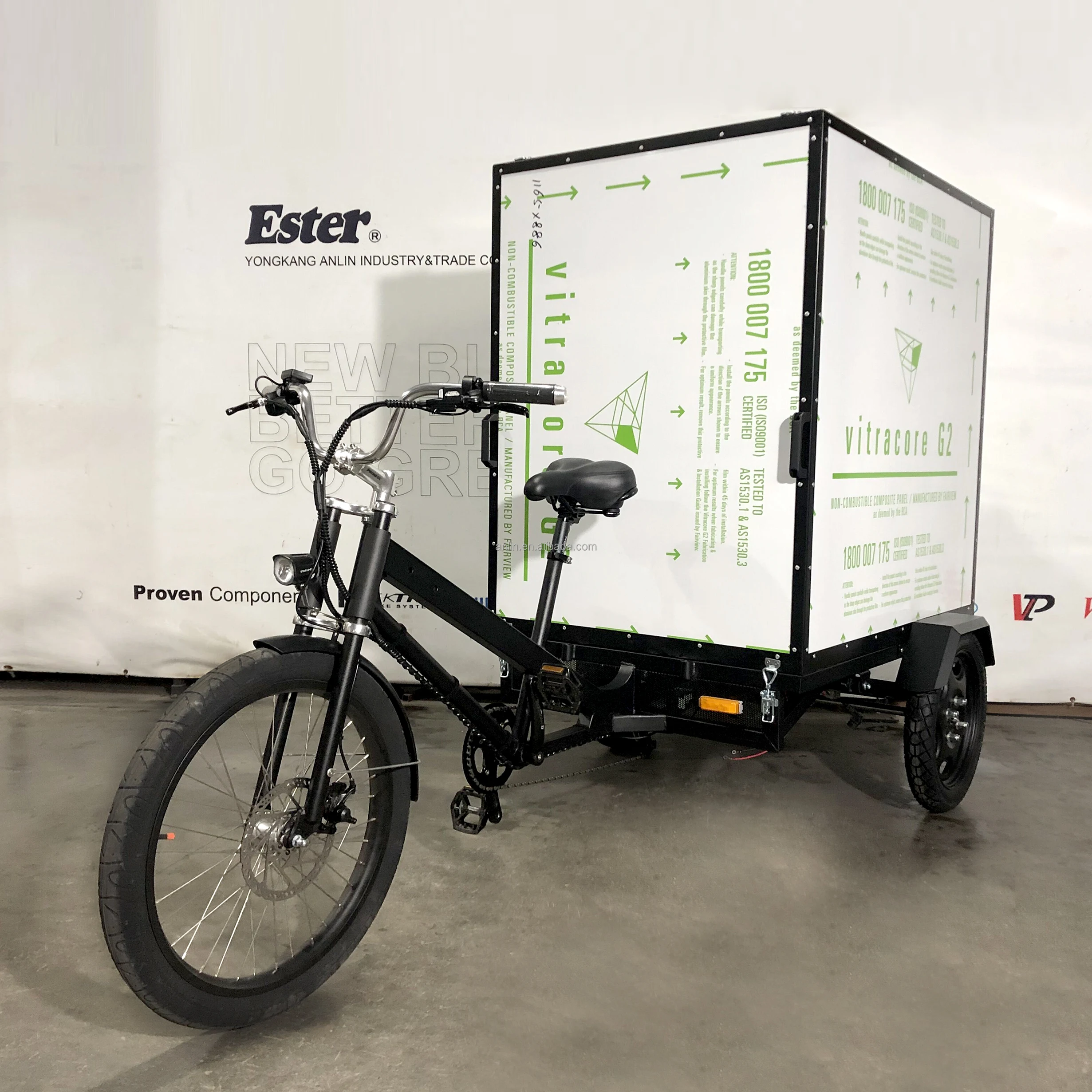 ESTER Cargo Tricycle on Sales Chinese Manufacturer Customized in 2017