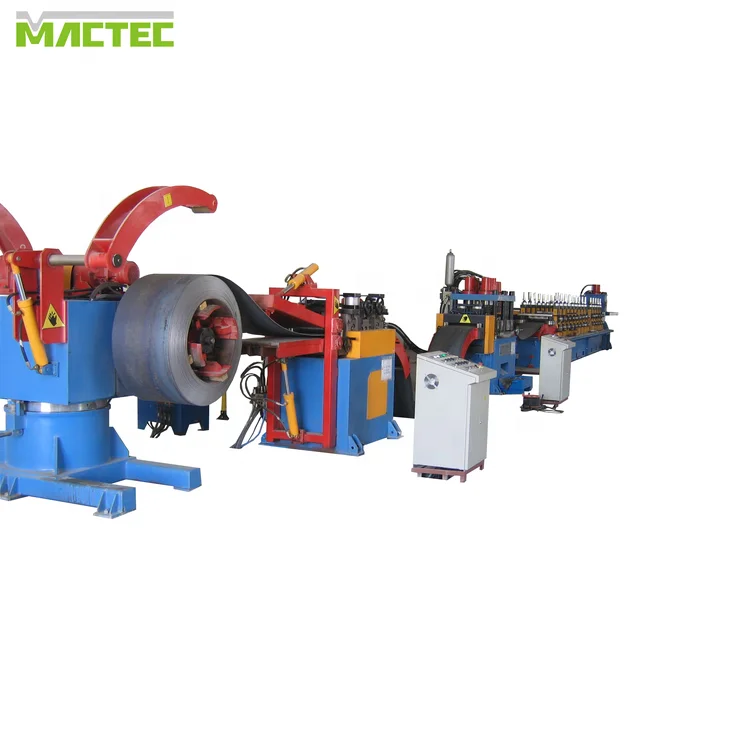 anti-collision Steel Material Highway Guardrail Roll Former Anti-Collision Roll Forming Machine