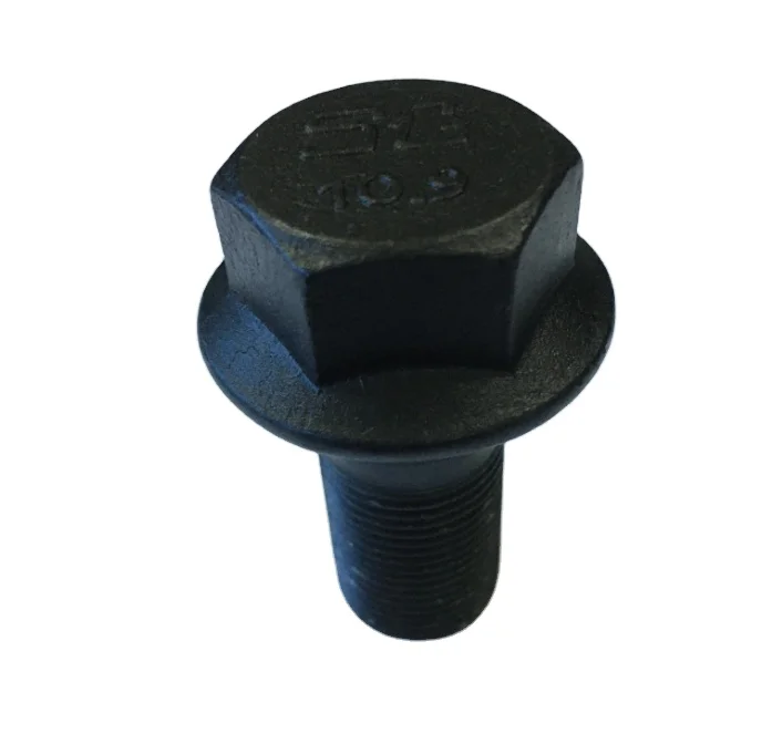 
New hex head nut class 8.9 10.9 12.9 hex flange bolts 