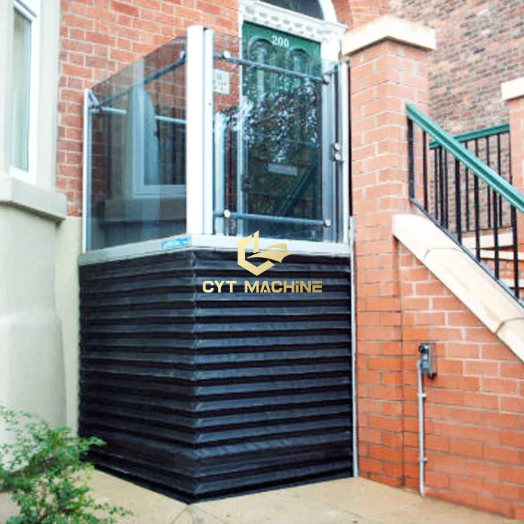 High Quality Hydraulic Vertical Scissor Wheelchair Lift Platform for disabled people
