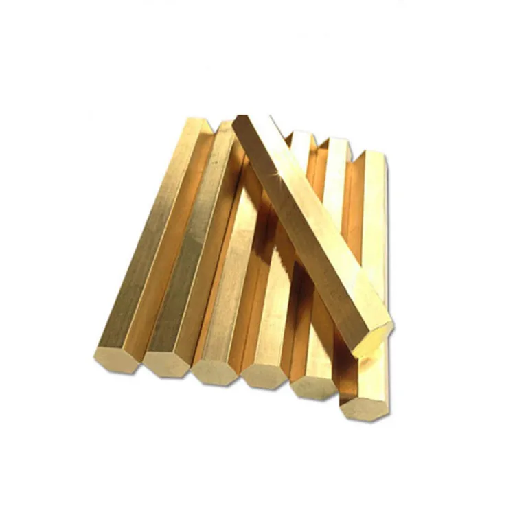 4.8mm lead-free solid brass rod, American standard HBi59-1 hexagonal bright brass rod
