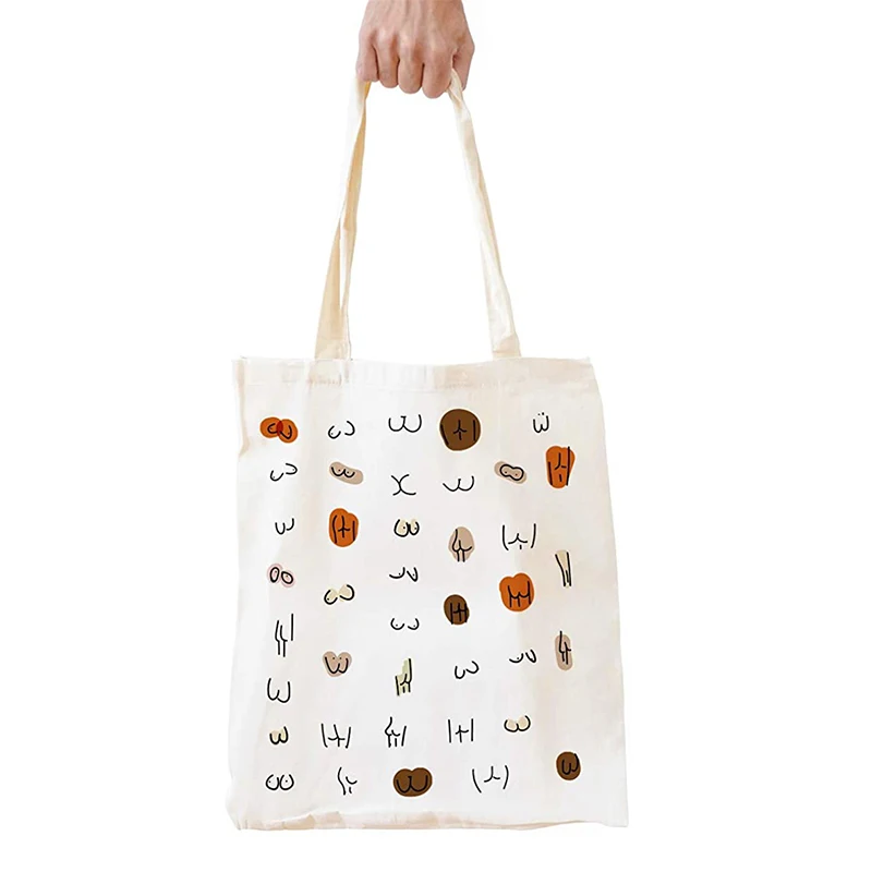 Recycled Canvas Produce Reusable Tote Cotton Eco Shopping Bag with OCS Cert