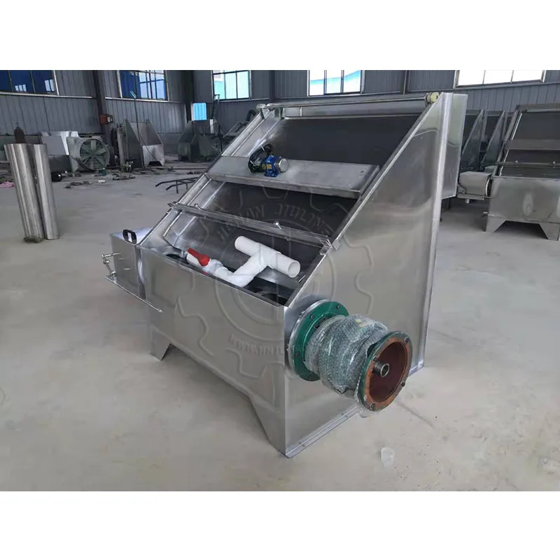 solid liquid separation machine chicken dung dehydrator for waste manure