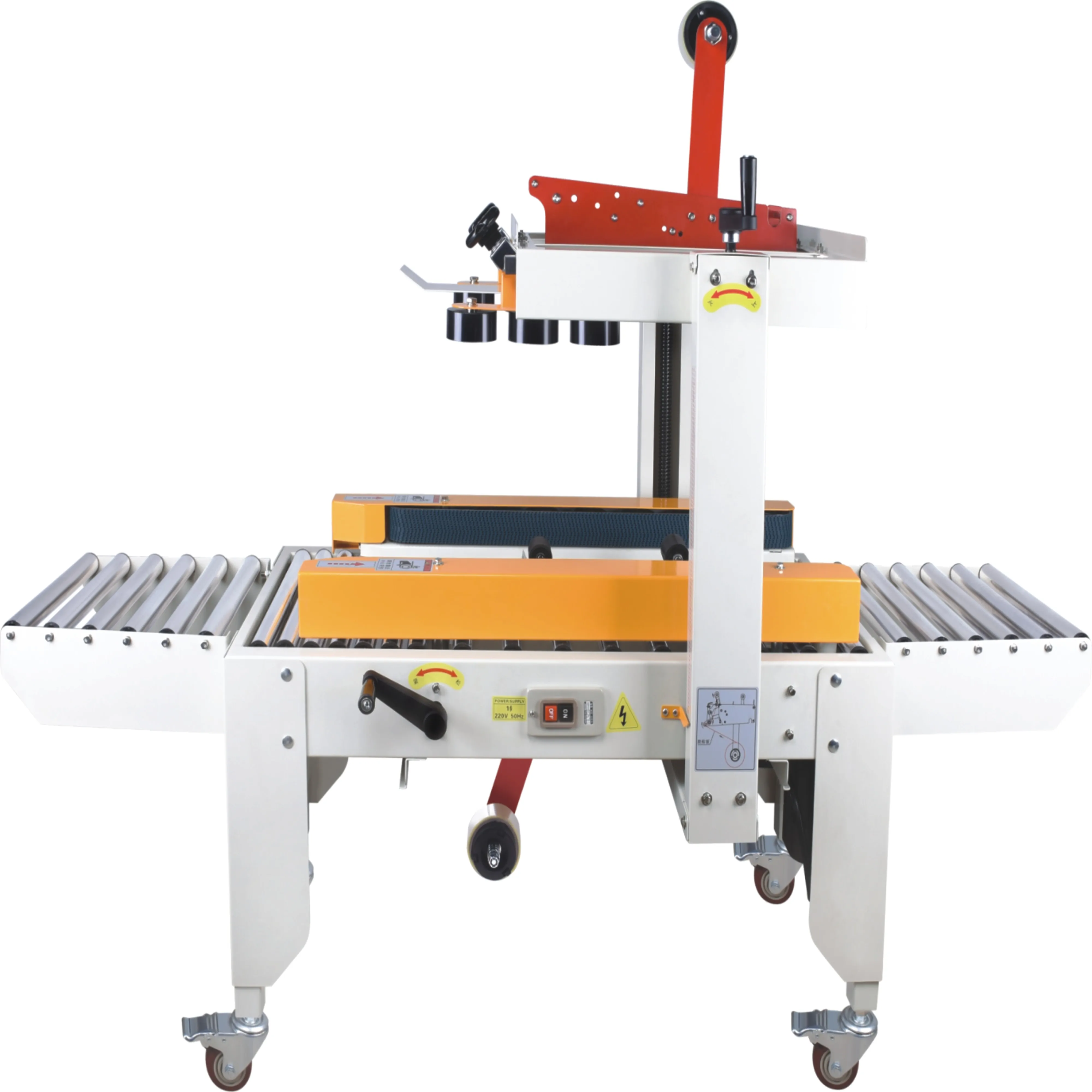 Adhesive Tape Carton Sealer Semi Automatic Box Sealing Machine 5050