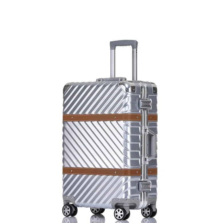 2020 Air Express Hard Suitcase ABS Aluminum Frame Luggage with Trolley