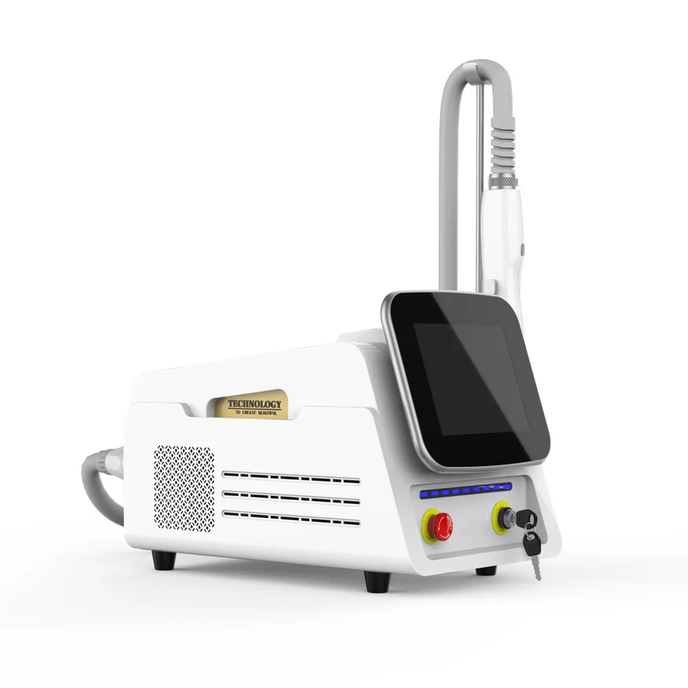 New Portable Q switched nd yag laser Pico laser/ desktop picosecond laser/ picosecond laser tattoo removal machine