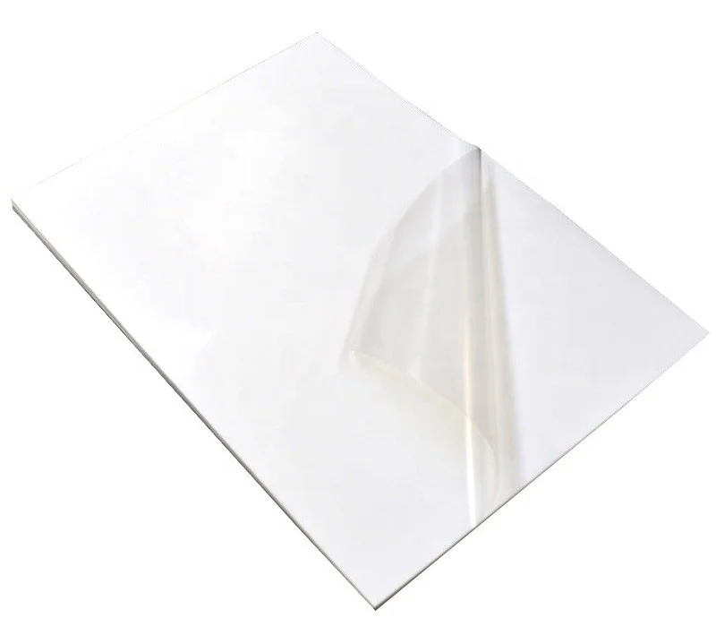 Self Adhesive Waterproof Transparent PVC Film Sticker Label Paper