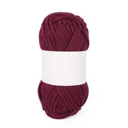 Cotton Tube Filled Yarn Seamless Giant Yan Hand Knitting Chunky