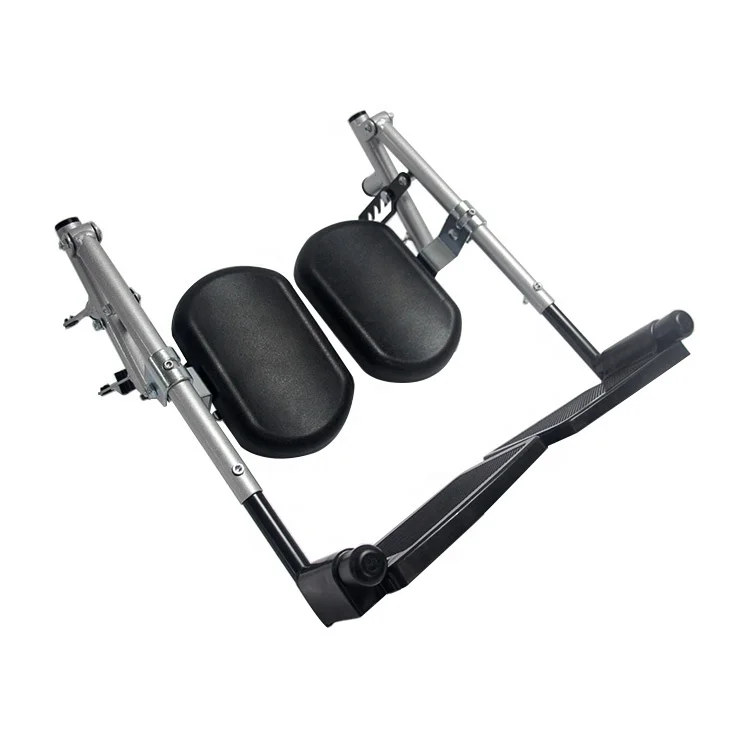 Wheelchair Walker Spare Part Accessories Footrest Rehabilitation Therapy Supplies Health Care Wheelchair Foot Rest Steel CE ISO