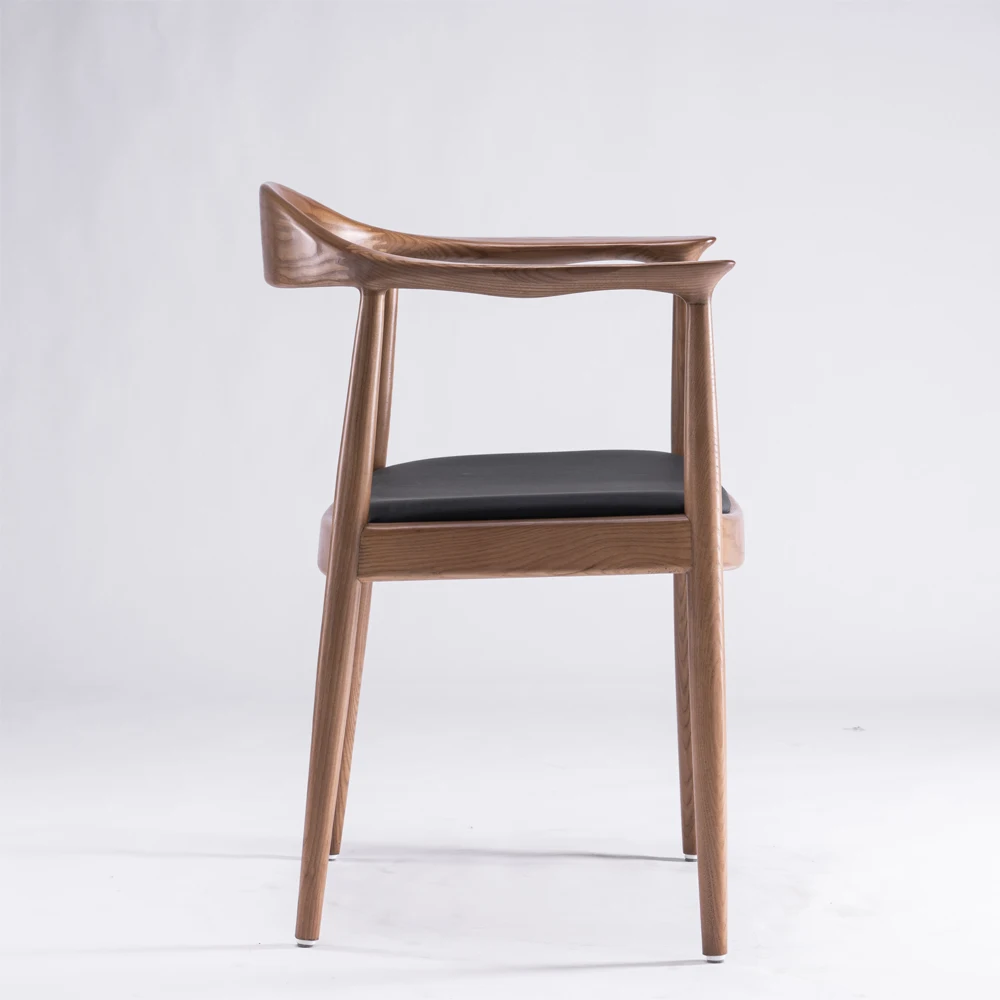 
Nordic Furniture WoodenChair Armchair Traditional Kennedy Vintage king throne chair 