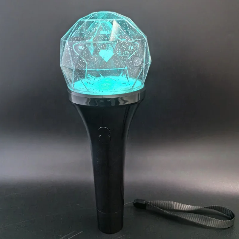 OEM Factory Customized Pattern LOGO Ball Led Stick Events Kpop Glowing Light Stick Concert