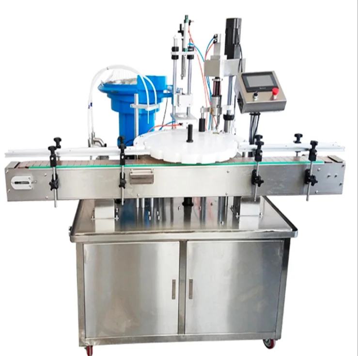 
e liquid filling continuous capping machine ropp auto filling capping machine water 