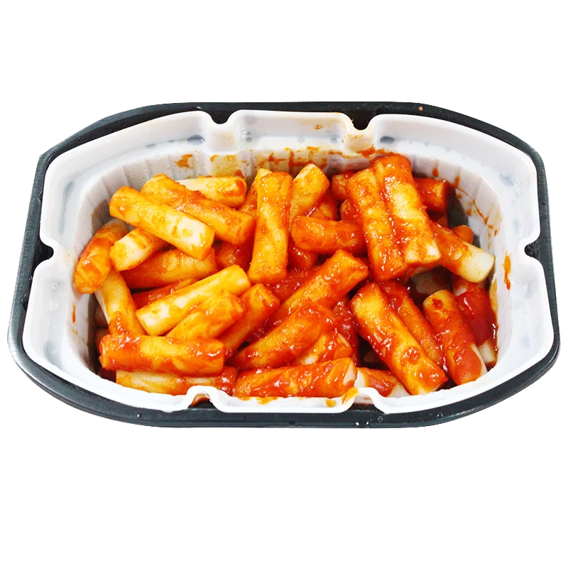275g 16 Spicy snacks Slices Instant exotic snacks Hot Pot Portable Lazy Self cooked Korean Spicy Fried New Year Cake Tteokbokki
