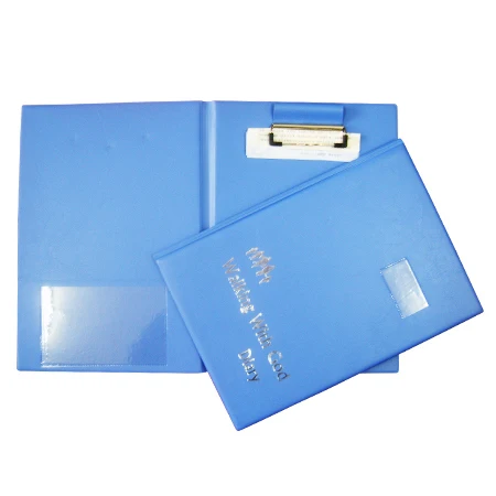 New Custom Printed PVC 3 Ring Binders With 2 Pockets
