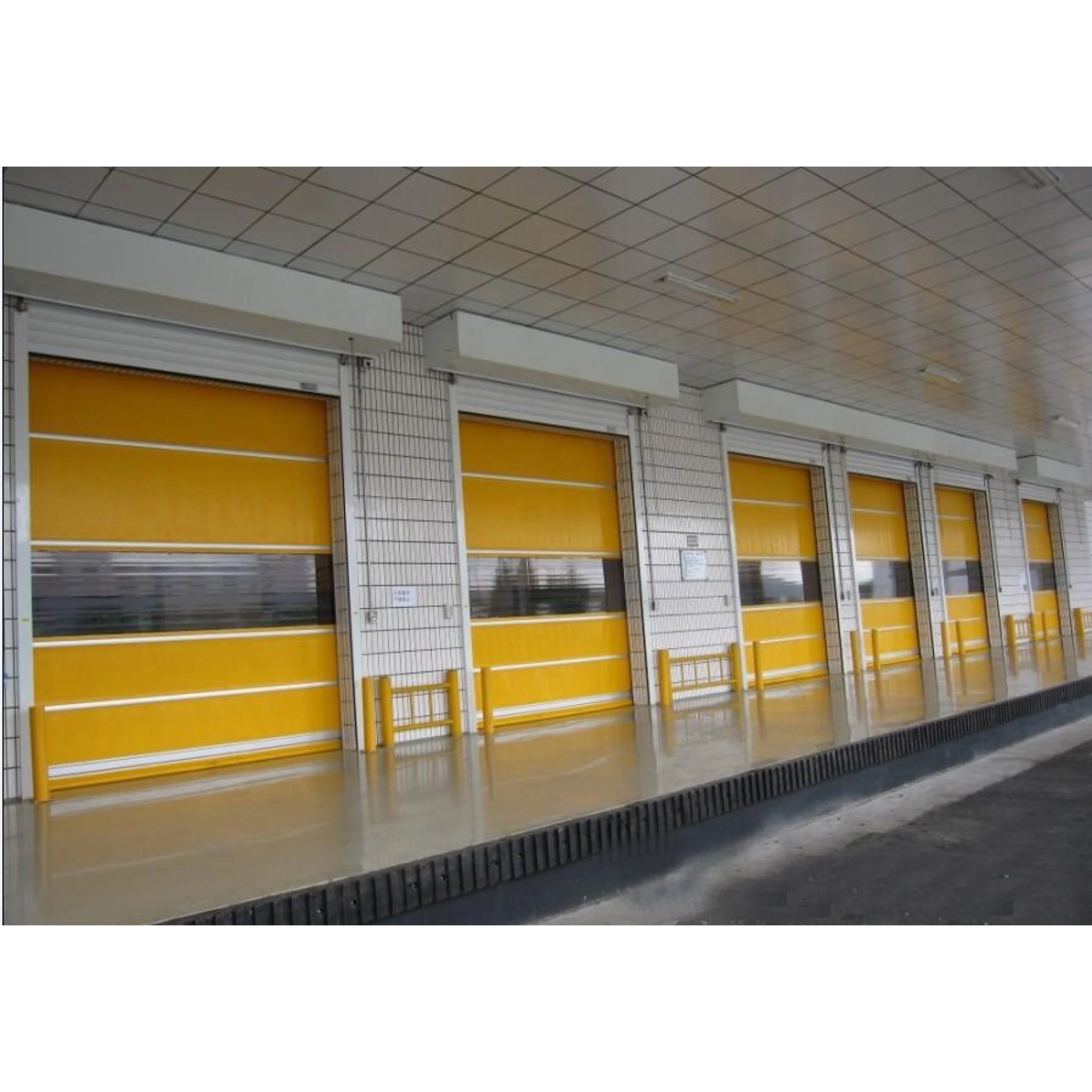 pvc High Speed Rolling Door for Industry Used Warehouse  Entry