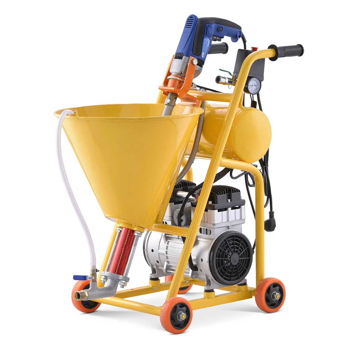 New Design Cement Plaster Pump Mortar Spray Machines Plastering Putty Machine