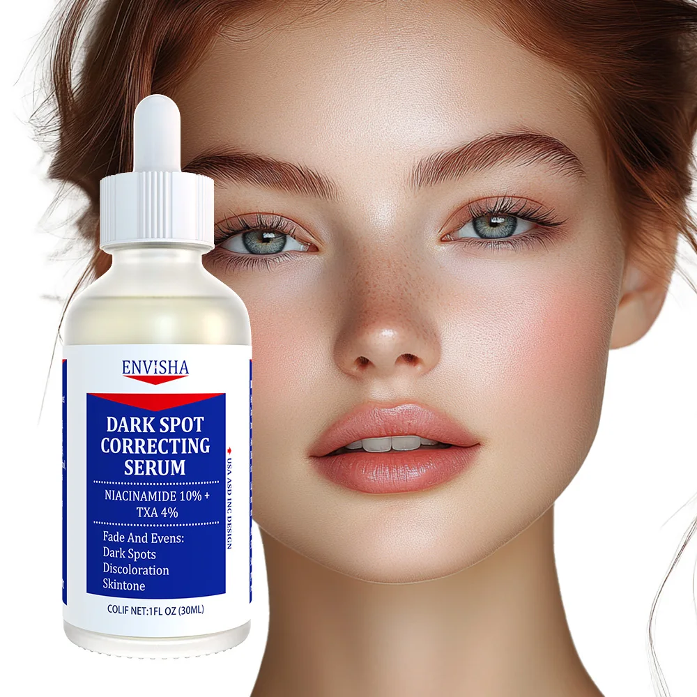 New Skin Care Serum Deeply Brightening With Vitamin C 10% Niacinamide + 4% Tranexamic Acid Dark Spot Correcting Face Serum
