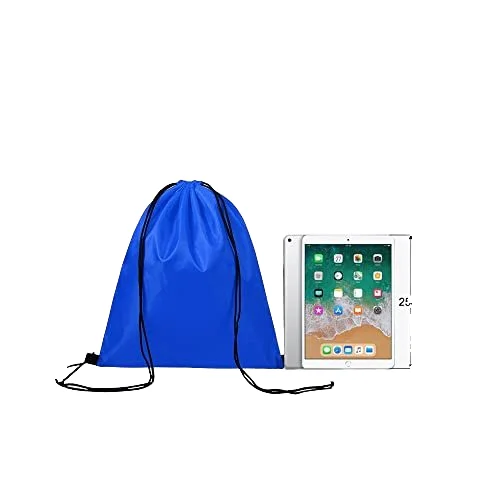 Custom logo promotional printing sport drawstring bag gym backpack bag swimming drawstring gym cinch String bag