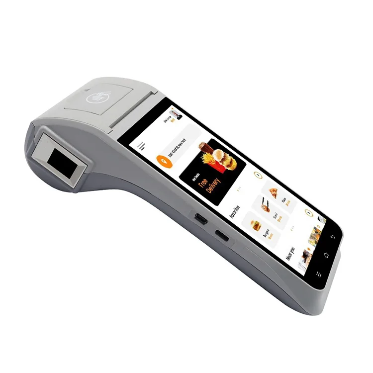 Outstanding Quality Mobile EFT Wifi All in one 4G Lottery GSM Wireless Touch Smart NFC Handheld Android NFCMini pos terminal