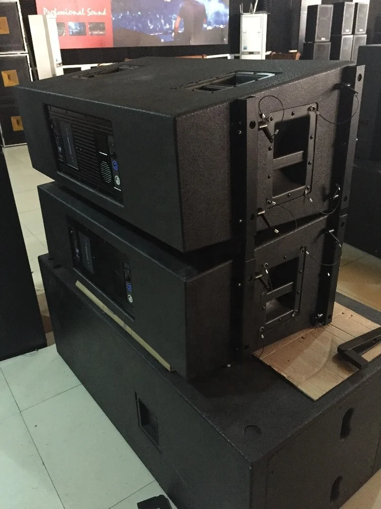 speaker line array 2x12inch active line array with amplifier VT4888A