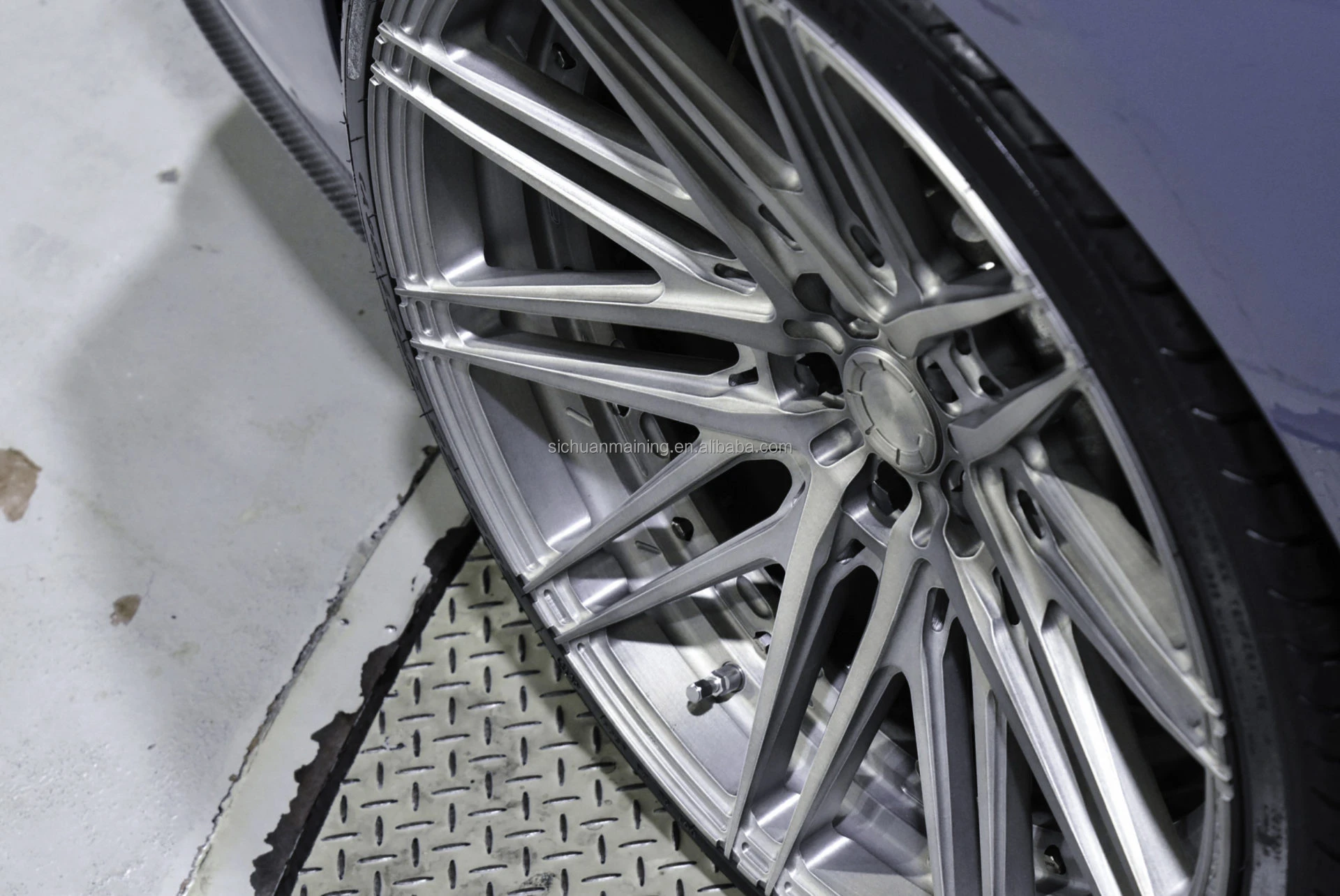 5x112 21x9 Front 21x10.5 Rear Forged Wheels Brushed Matte Gunmetal Wheels For BMW 8 Series M850i X drive 840d X drive