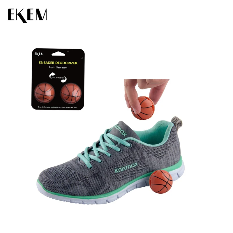EKEM Custom Logo&pattern Sneaker Freshener Balls for Shoes air Frwshener Deodorize Balls
