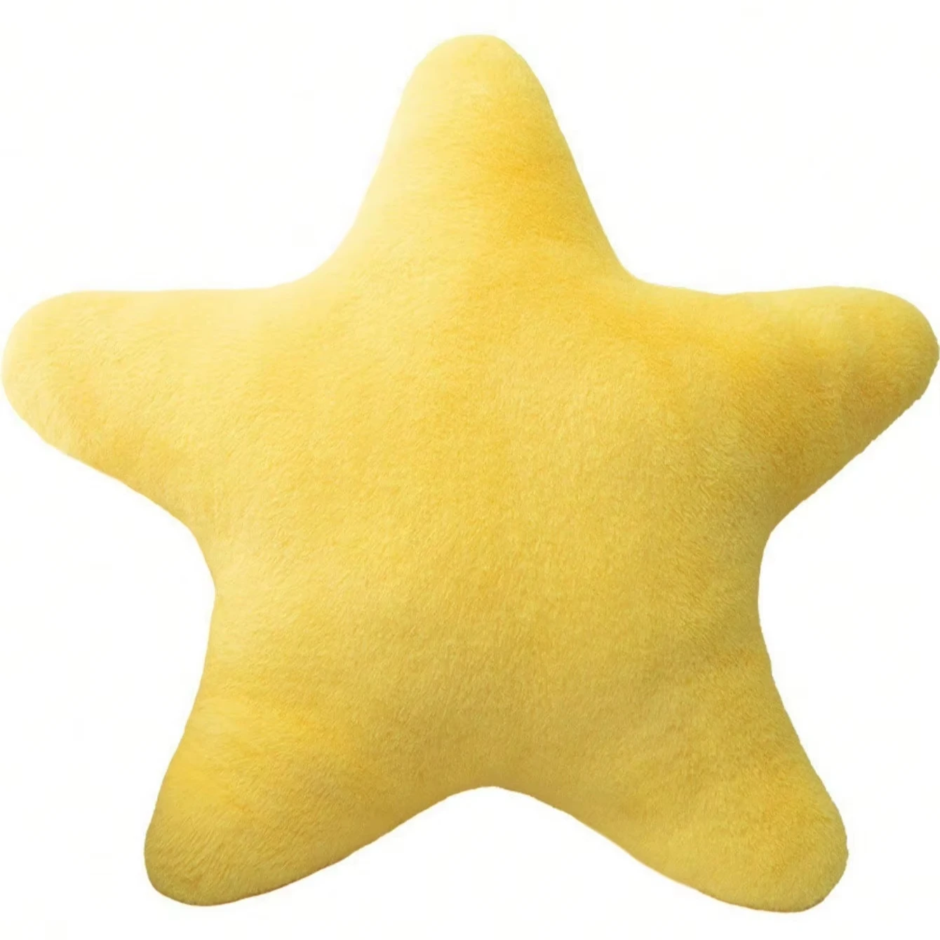 Soft star pillow cushion home sofa cushion photography material ins yellow five-pointed star stuffed plush toy