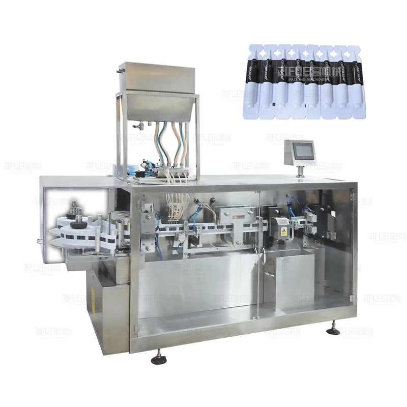 RIFU supplier automatic paste blister cup filling sealing packing machine Nucleic acid detection reagent filling machine