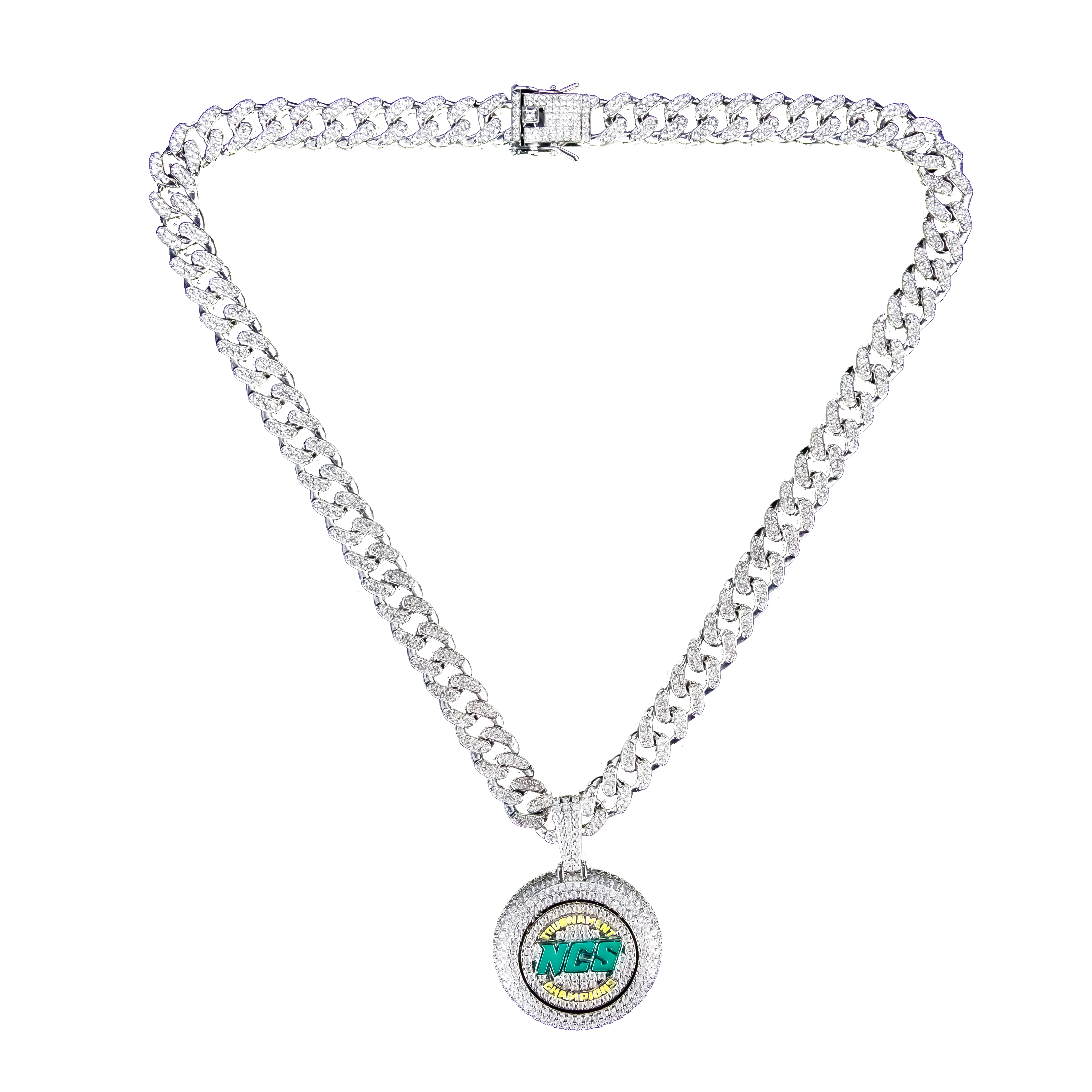 Custom Hip hop Iced Out Big Memory Pendants Necklace Spinning Necklace Hip Hop Letter Pendant