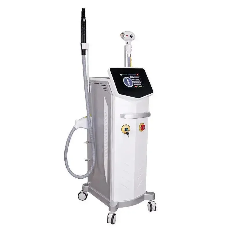 Factory diode pico 2 in 1 laser 3 wavelengths lazer hair removal diode laser 755 808nm 1064 for tattoo