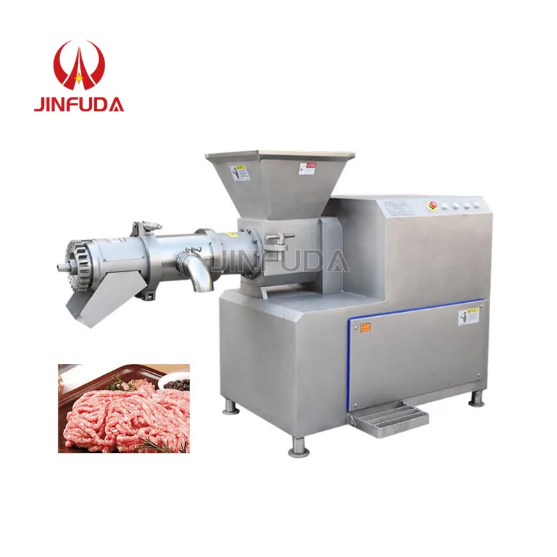 Low temperature meat and bone separator Poultry meat and bone crusher Duck frame Fish Bone mud machine