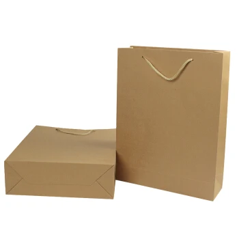 
customized clothes kraft paper sack in different color 